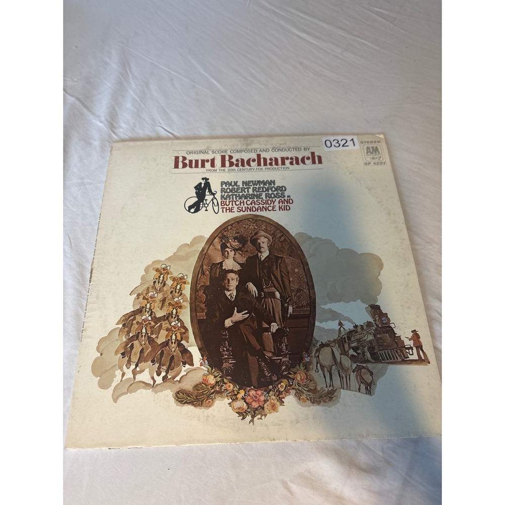 Burt‎ Bacharach Butch Cassidy and the Sundance Kid Vinyl  12" Stereo Good SP4227